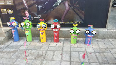 凯里商业区彩绘