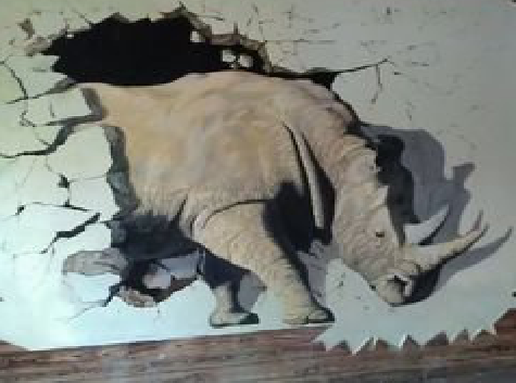 凯里在墙绘中，如何绘制3D效果？