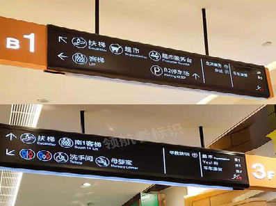 凯里如何通过商场标识牌引导客流分布？